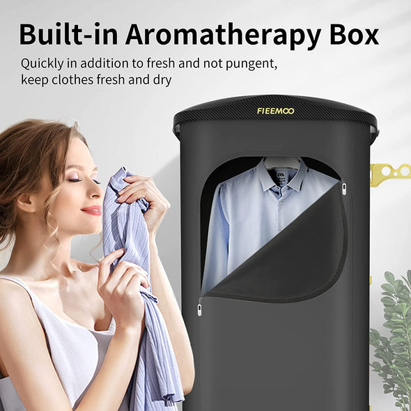 Portable Dryer,1350W Electric Foldable Clothes Dryer with 3 Drying Mode